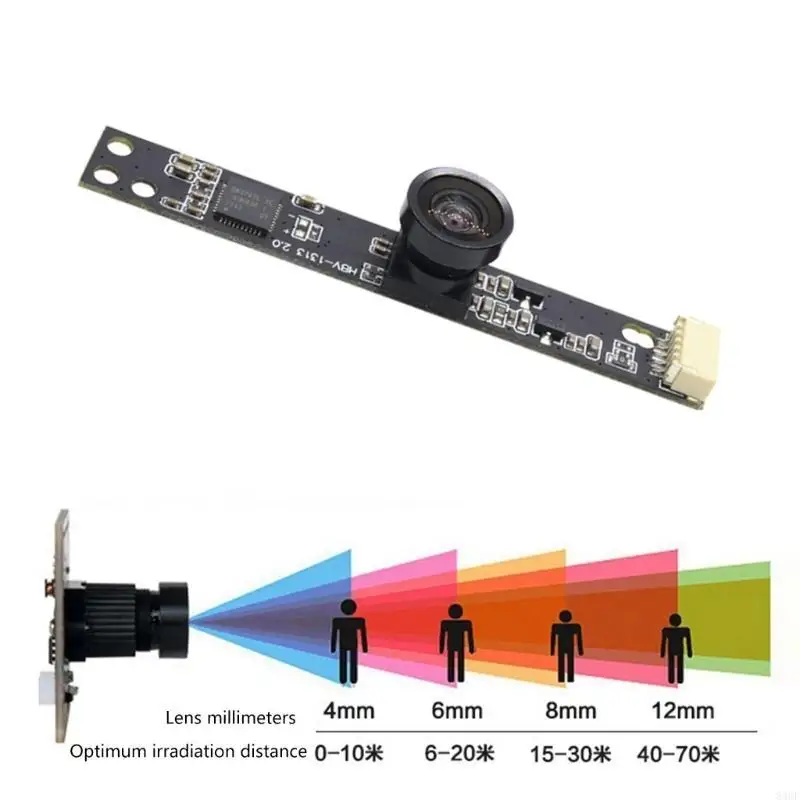 Módulo câmera 1080p 2MP clara e clara para laptops INCEDDES SISTEMAS OV2659 83CF