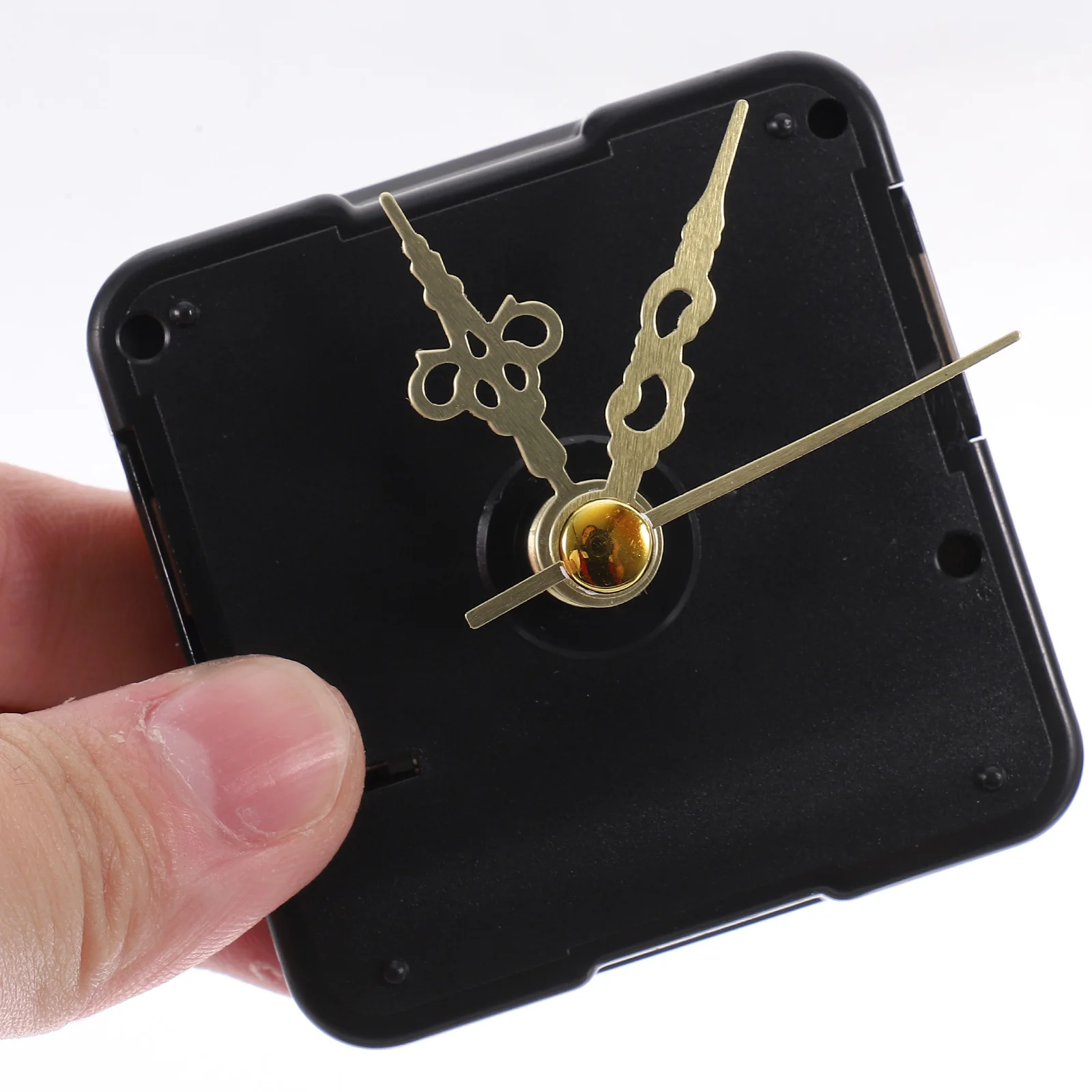 

Mechanism Kit Wall Clock Movement Diy Making Replace or Make Your Own Golden Plastic