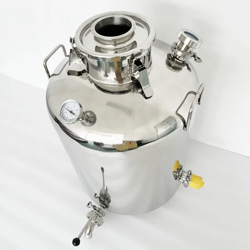 Imagem -05 - Tanque do para a Caldeira da Destilação Tanque 110l Tanque do Brew Tanque da Destilaria 304 Aço Inoxidável