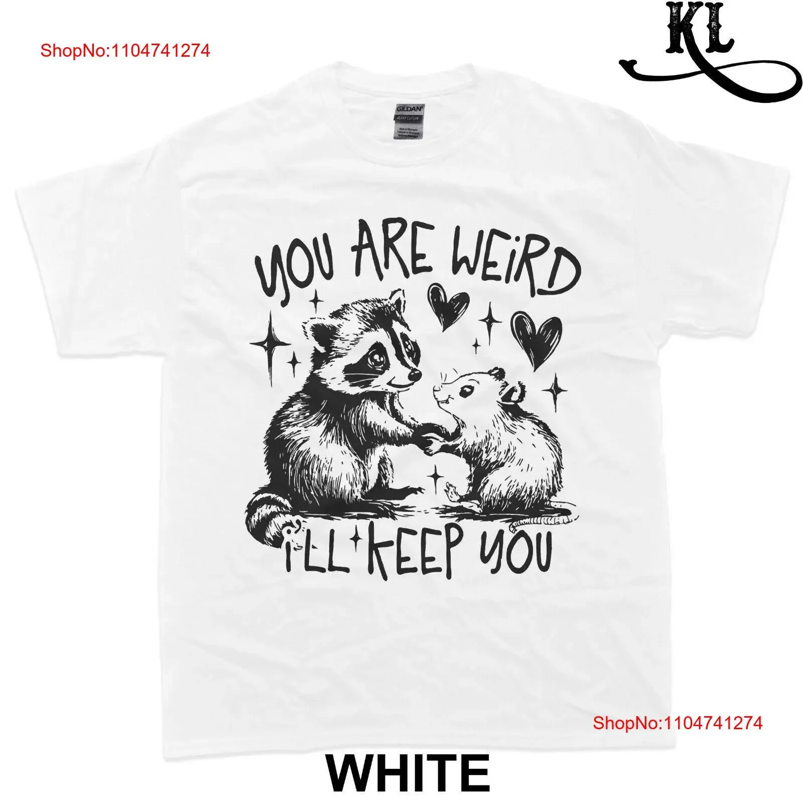 

Футболка You Are Weird I'll Keep Funny Raccoon, винтажная стильная мужская футболка с мягким растянутым рисунком, дышащая дизайнерская одежда