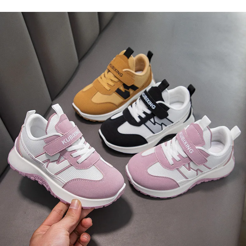 New Sneaker Children Athletic Shoes Spring New Styles Soft Lightweight Non-Slip Trendy  Versatile Comfy Everyday Flats for Kids