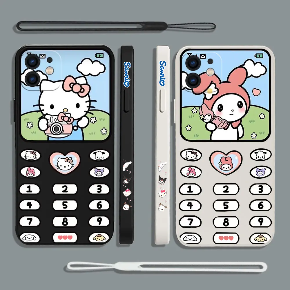 

Hello Kitty My Melody Phone Case For Huawei P50 P40 P30 P20 Nova 10 10SE 9 9SE Mate 40 30 20 Pro Lite P Smart 2021 Y7A Cover