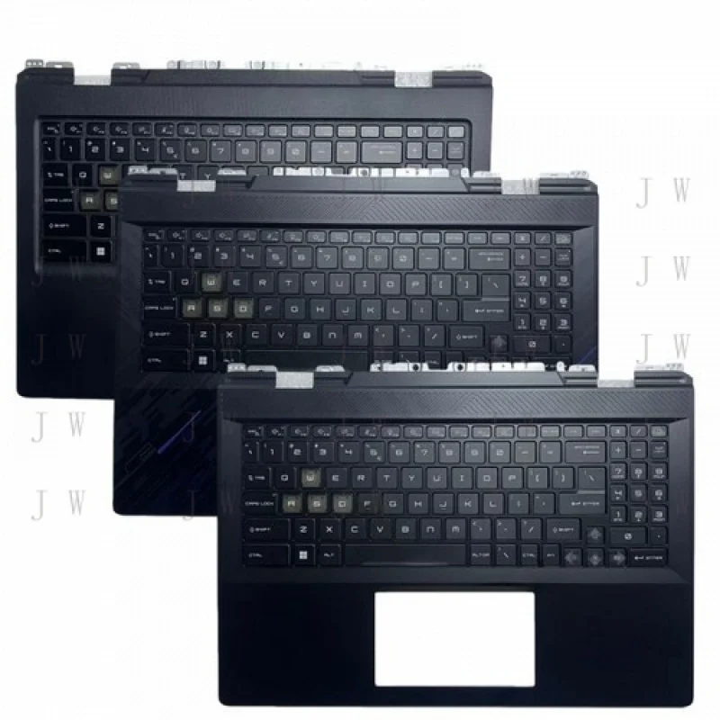 

DDZ New For MSI Crosshair 16 Sword 16 MS-15P2 Palmrest Case Colorful Backlit KB