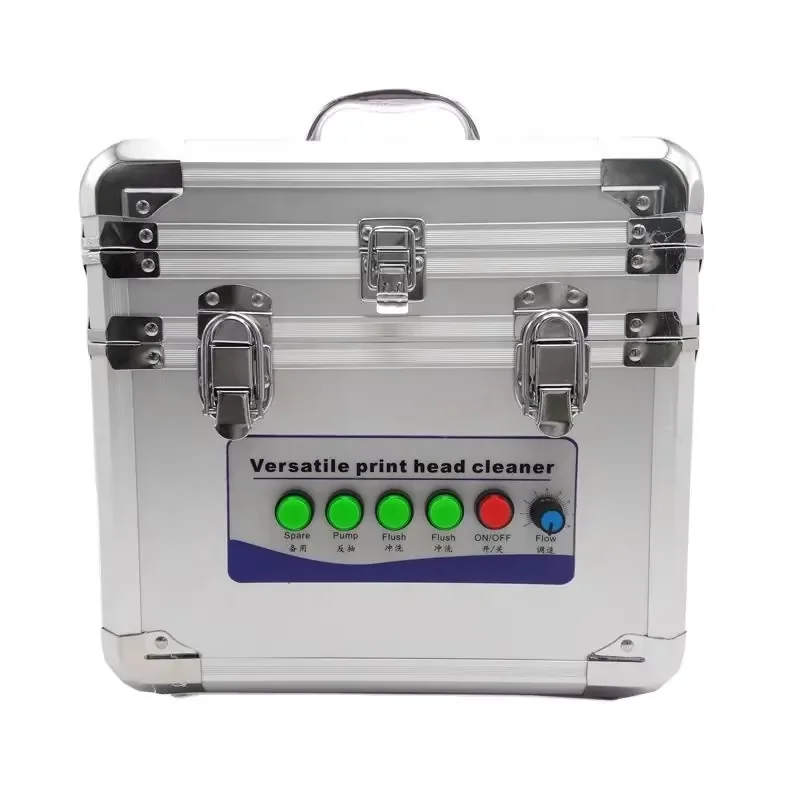 Automatic Ultrasonic Printhead Cleaning Machine XP600 DX5 DX7 4720 I3200 TX800 4/8 Lines PLC Components for Soldering Station view 2
