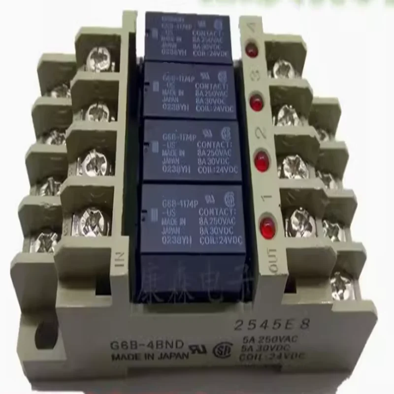 G6B-4G6B-1174P-FD-US-24VDC G6B-1114P-FD-US-24VDC комплект из 4 клеммных реле