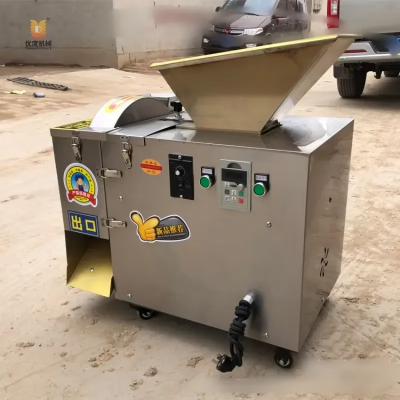 Small Industrial Pizza Dough Divider Rounder Machine Pita Bread Dough Cutting Shaping Equipment