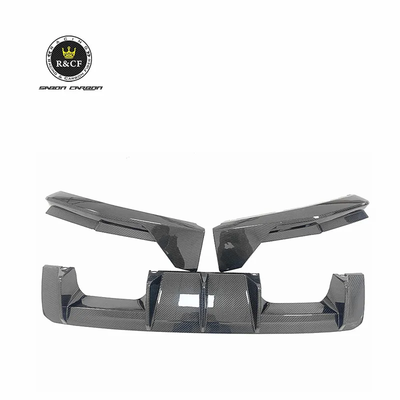 

2020 2021 G80 M3 F82 M4 G83 OEM стиль задний спойлер из углеродного волокна с боковым разветвителем Mp для BMW G80 G82 G83