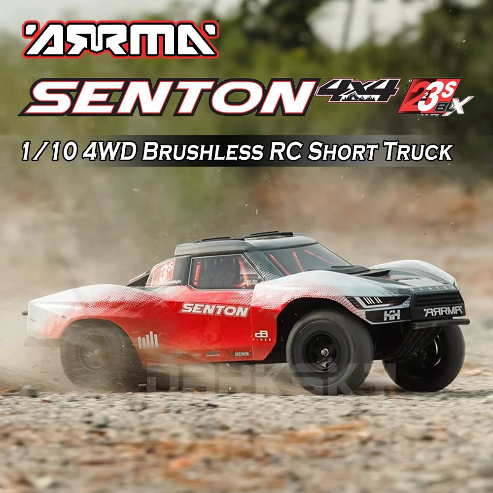 

ARRMA SENTON V4 BLX 223S Brushless 4WD RTR 1/10 RC Electric Remote Control Model Cars Short Course Truck Adults Children's Toys