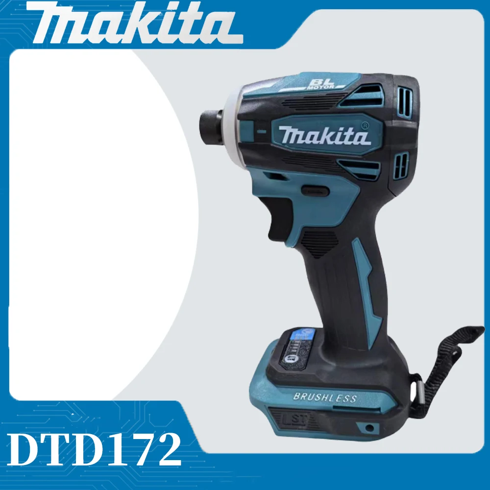 

Makita 18V DTD172 Impact Driver Drill 180Nm Brushless Moter Cordless Electric ScrewDriver Power Tools Electric Wireless drills