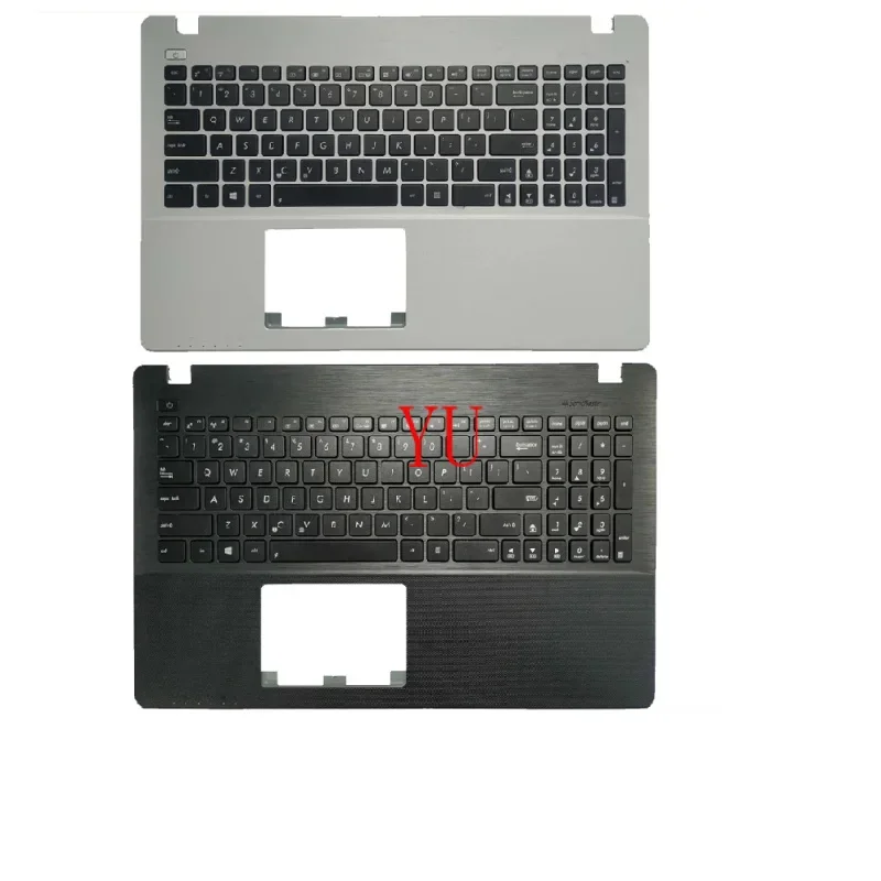 NEW Russian/US laptop keyboard FOR ASUS X552 X552C X552MJ X552E X552EA X552EP X552L X552LA X552CL R510L R513 palmrest upper