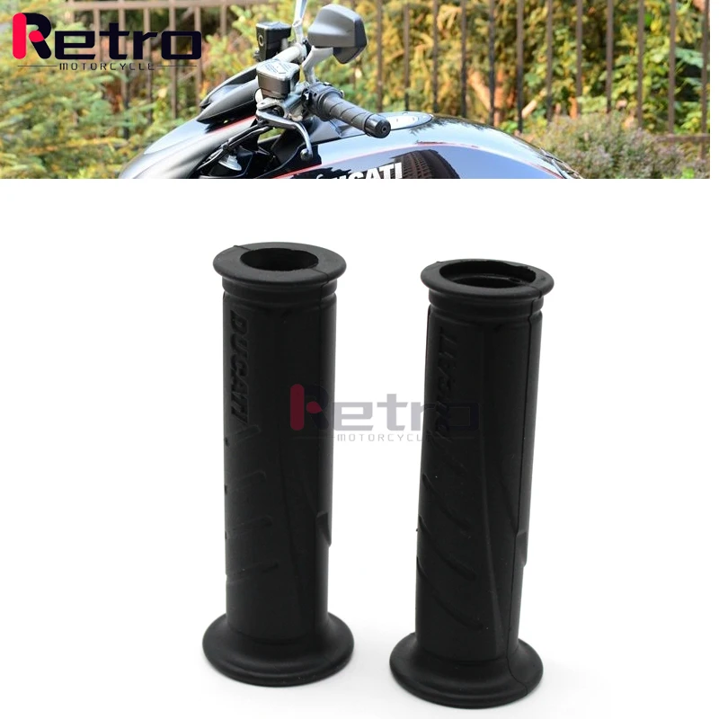 For Ducati S4RS，749/999/1098/1198/S/R M400 M600 M620 M900 M750 22mm Motorcycle Accessories OEM Rubber Handle Grips Grip cover