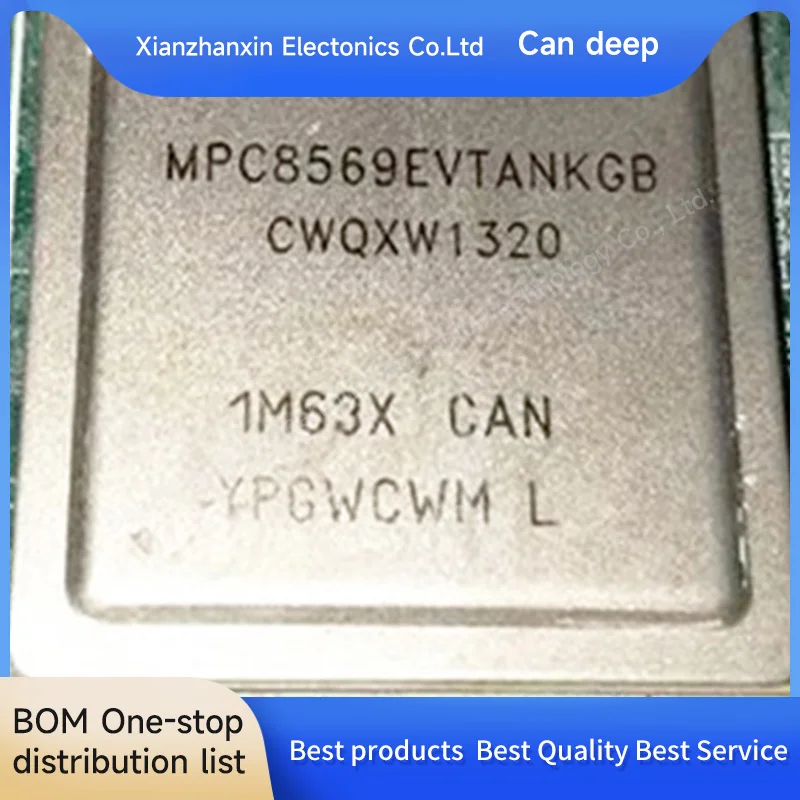 

1pcs/lot MPC8569EVTANKGB MPC8569EVTA MPC8569 BGA Microprocessor chips in stock