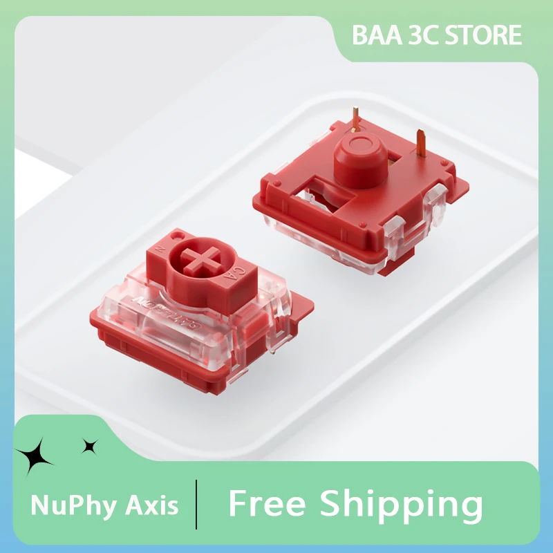 

NuPhy Wisteria (T55) Aloe (L37) Daisy (L48) Cowberry Switch Low-profile Switches for Air75/Air60/Air96 Customized Keyboard