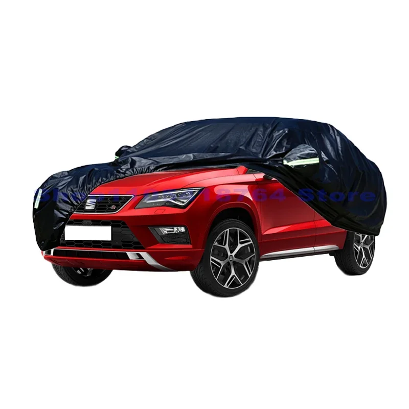 

Car Cover Outdoor Protection Full Exterior Snow Cover Sunshade Dustproof Protection Cover For SEAT Ateca