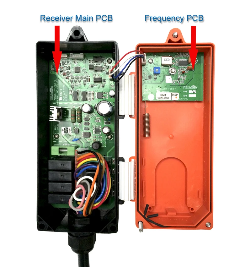 Control remoto de grúa de radio industrial, placa de señal receptora, Telecontrol, F21E1B, F21-E1B, F21-E1, f21e1, f21-e2, f21e2