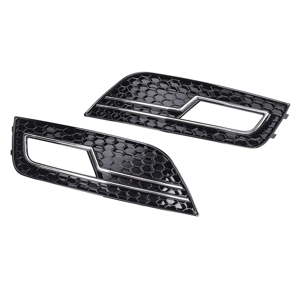 For A4 B8.5 2013-2016 Car Fog Lamp Grille A4 B8.5 Fog Light Grille Vehicle Repair Anti-corrosion High-quality Materials