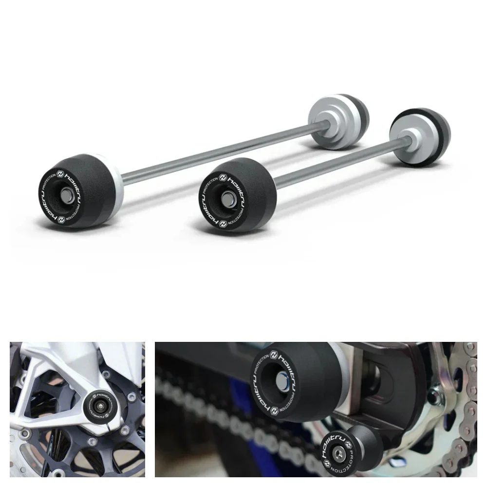 

For Suzuki GSX-S950 / GSX-S1000 F Y Z GT FT FZ / KATANA / 2015-2024 Front Rear Axle Fork Slider Motorcycle Frame Crash Protector