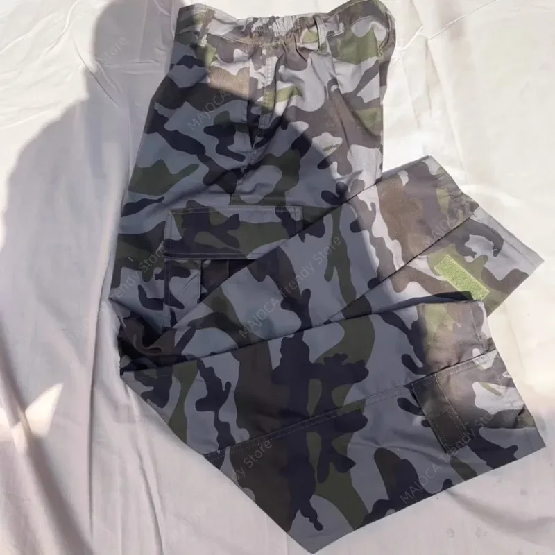 ฝรั่งเศส CE พรางเสื้อผ้าศูนย์ยุโรป Camo เหมาะกับการปลดปล่อยประชาชนอาวุธ PLA แห่งจีนแจ็คเก็ตกางเกง