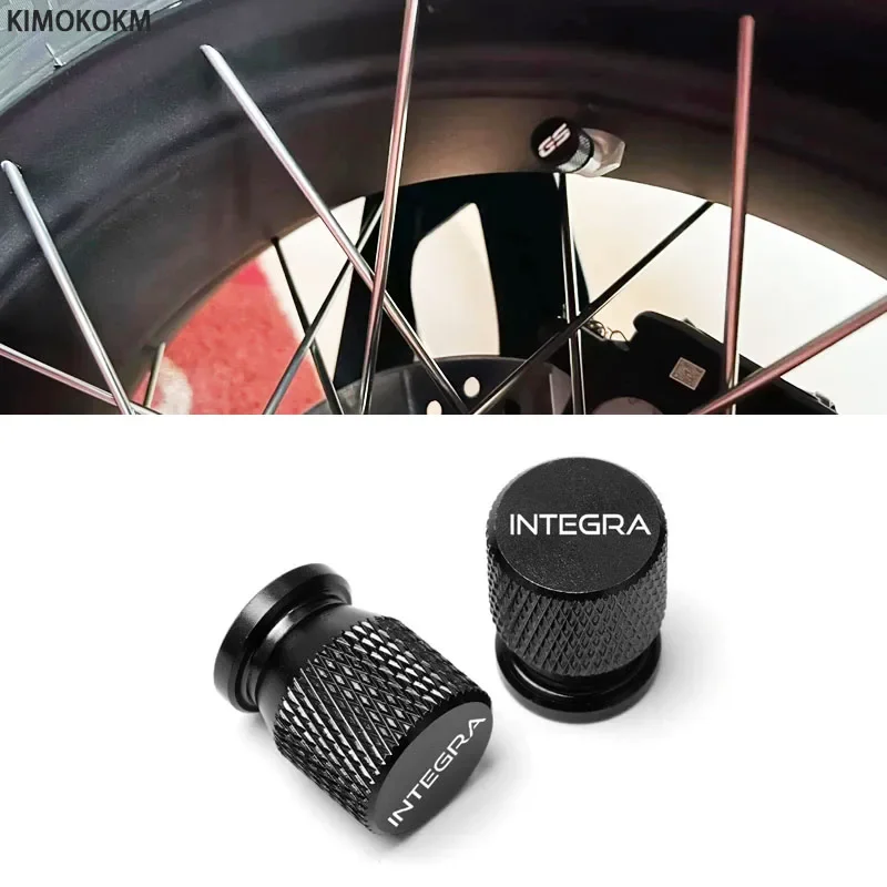 

Motorcycle Aluminium Accessorie Wheel Tire Valve Stem Caps Airtight Covers For Honda Integra 700 750 S 750D DCT NC750 NC750D