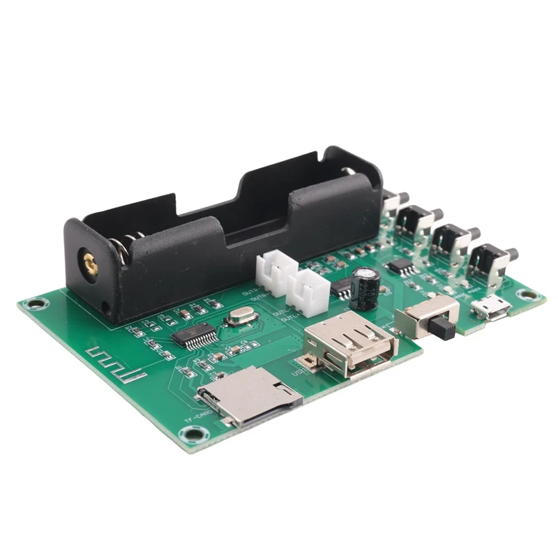 XH-A150 Placa Amplificador De Potência, Bateria De Lítio, Bluetooth, Potência Digital 10W, DIY Pequeno Alto-falante, Recarregável