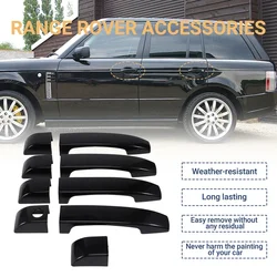 9PCS Car Exterior Door Handles Trim for Range Rover Executive Edition 2002-2012