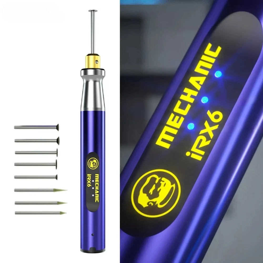 original-mechanic-irx6-mini-ic-pen-grinder-carving-pcb-rework-trace-repair-electric-grinding-engraving-pen-for-phone-chip
