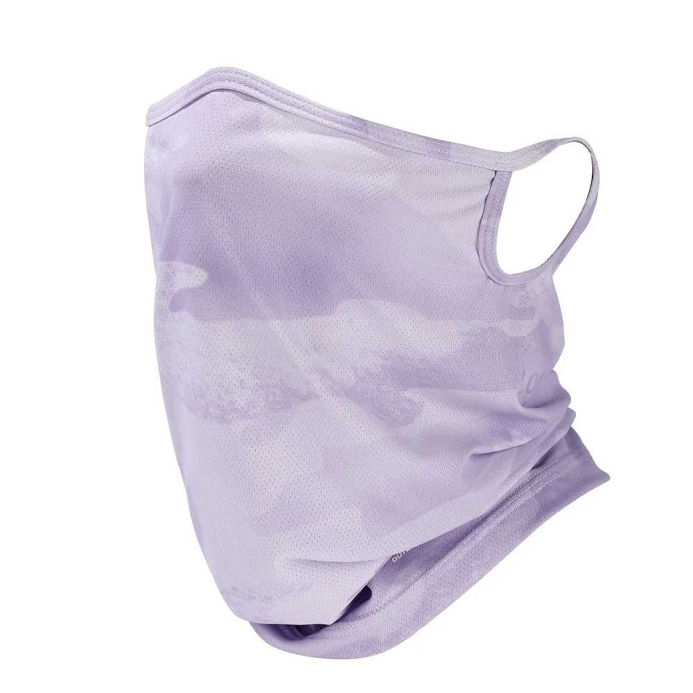 

Подвесной солнцезащитный козырек для ушей, вуаль, затенение, дышащая солнцезащитная маска для лица, защита от ультрафиолета, эластичная маска для лица из ледяного шелка, езда на велосипеде