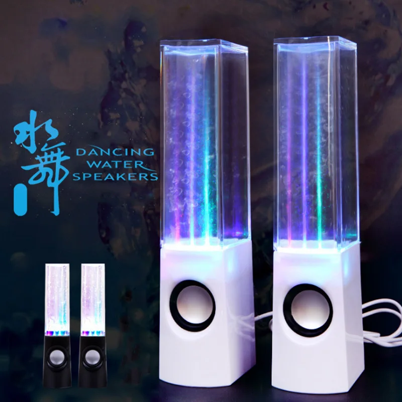 

Water dance speaker LED bluetooth sound, computer combined water dance sound, LED water jet fountain water dance speaker