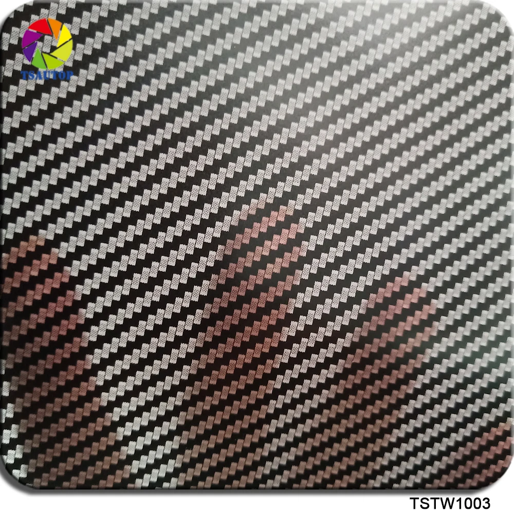 Free shipping 50cm width 200cm length Carbon Fiber water transfer pva hydyo dip film hydrographic film transfer film WTP1003