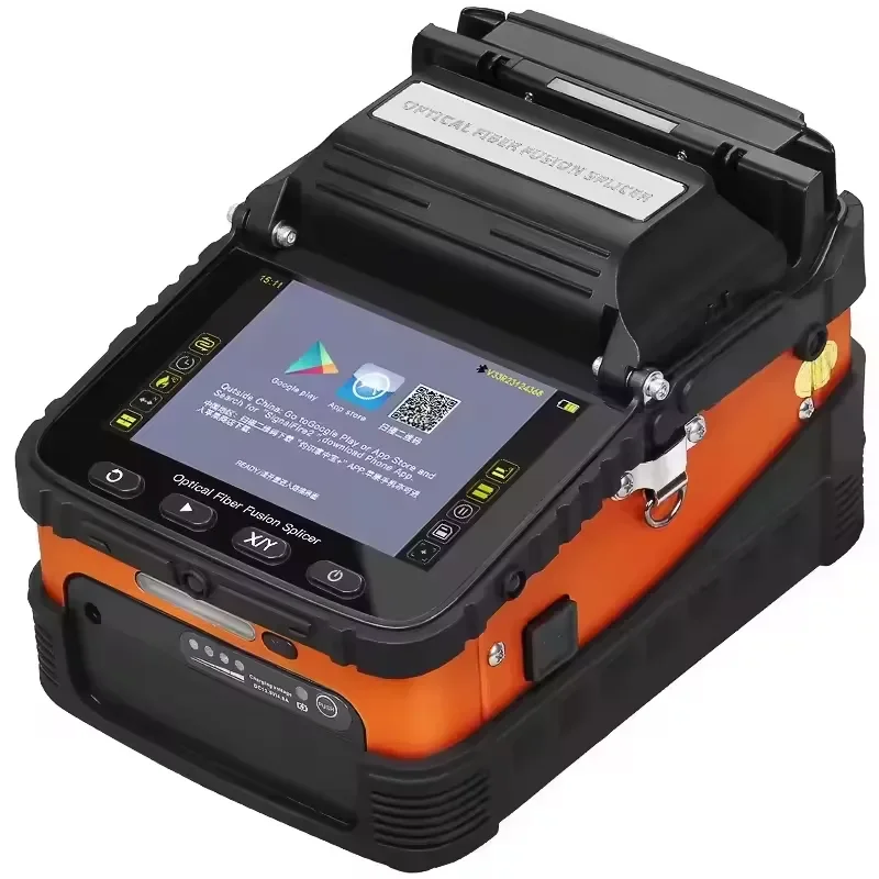 Signal Fire Optical Fiber Splicing Machine 6 Motors fusion Splicer AI-5 PRO