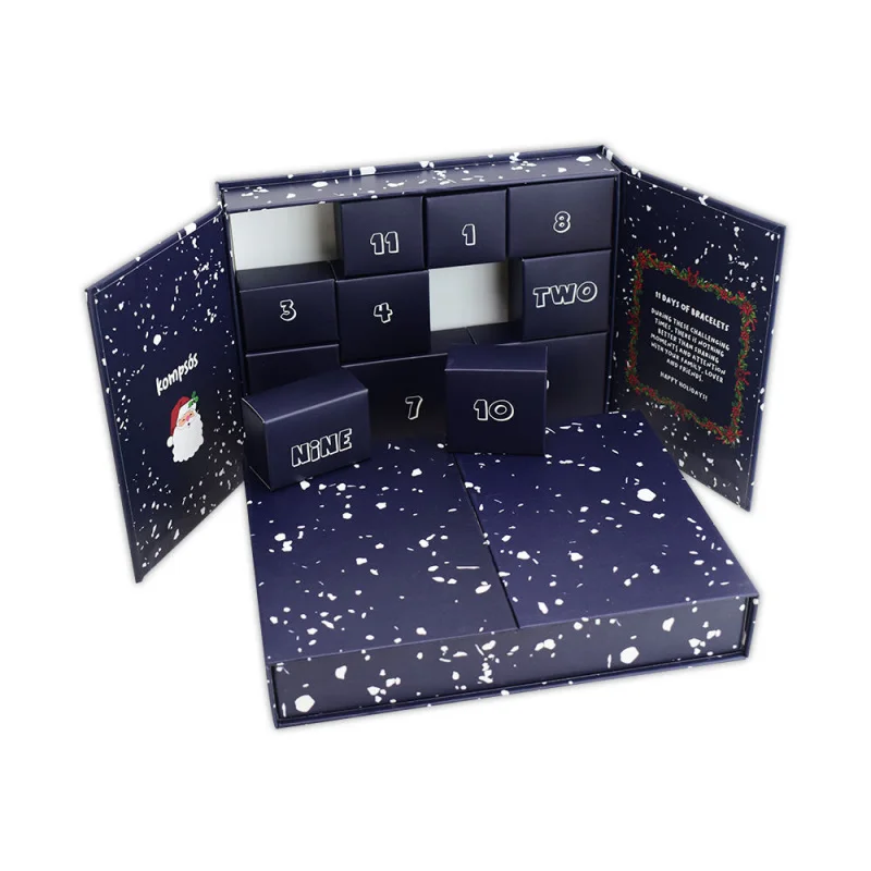2025customized.House Countdown Advent Calendar box desk calendar