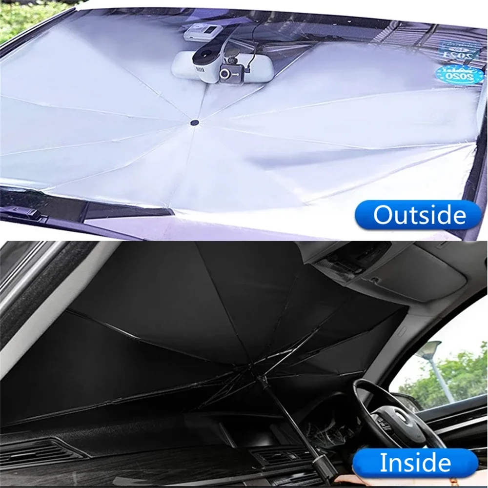 Car Windshield Sunshades Interior Parasol Car Sun Shade Cover UV Protection Car Sun Visor Front Windshield