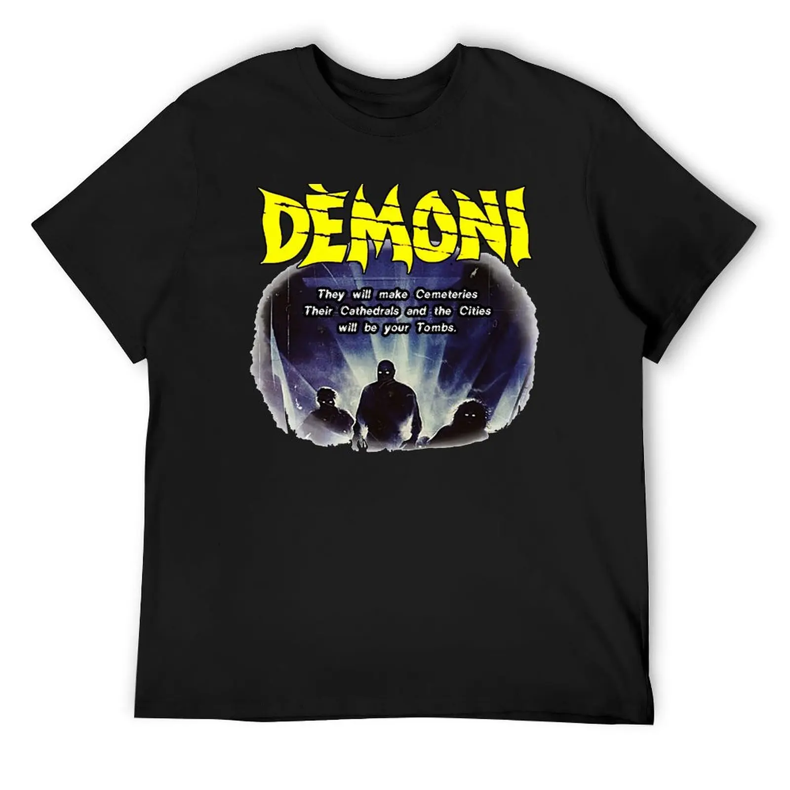 DEMONI T-Shirt vintage anime shirt blue archive vintage t shirt men