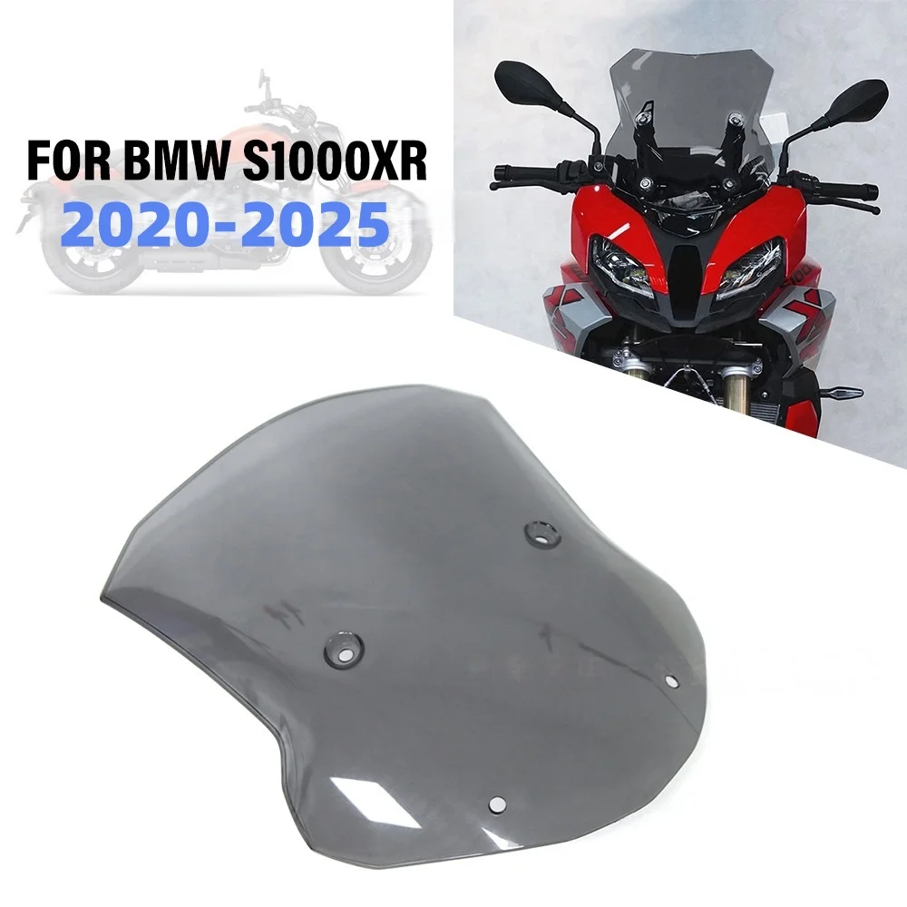 For BMW S1000XR S1000 XR 2020-2025 Motorcycle Windscreen Wind Screen Deflectors Windshield Front Wind Deflector Accessories