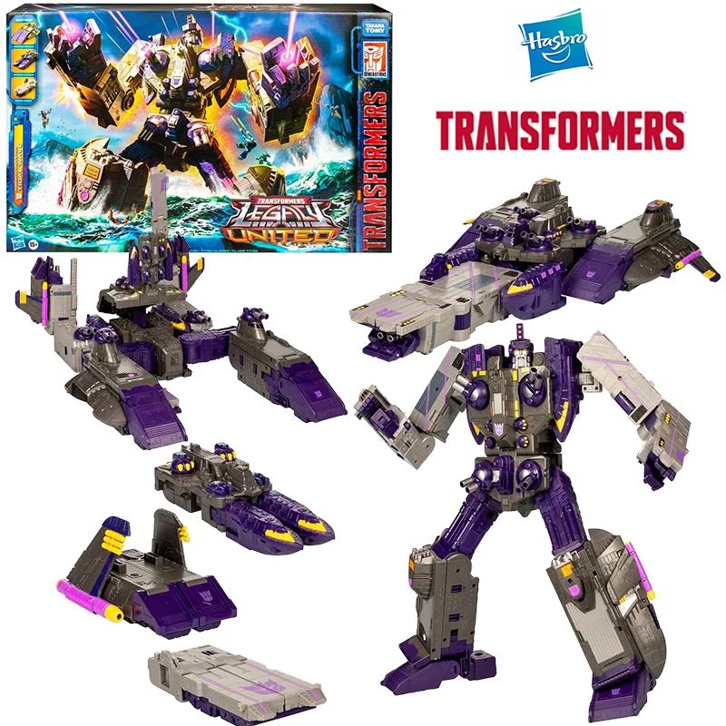 Hasbro Transformers Legacy United Tidal Wave Dark Fleet Armada Universe 40Cm Titan Class Oryginalna figurka akcji Zabawka Prezent