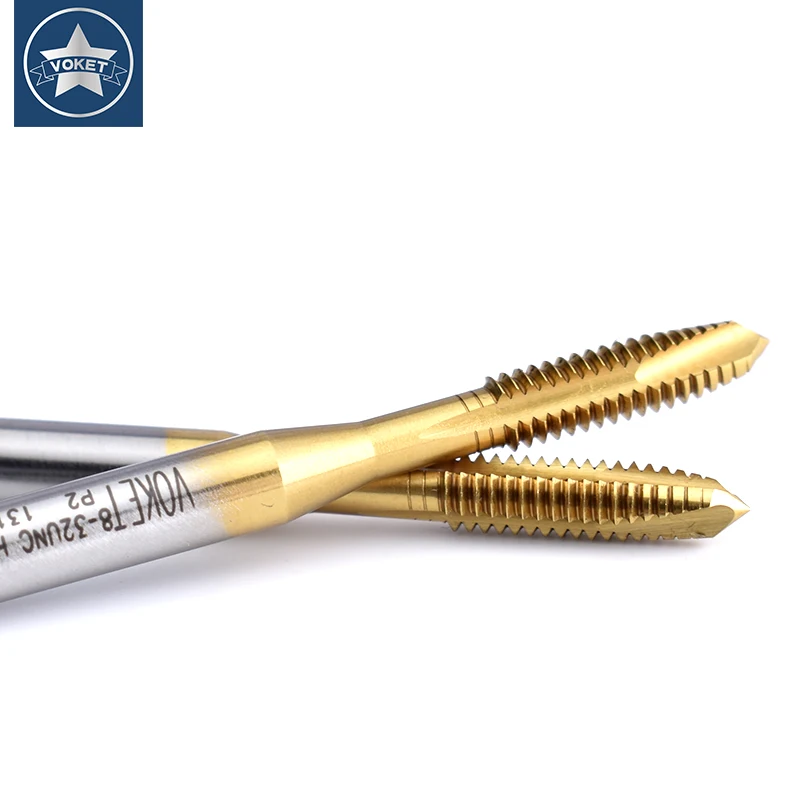 HSSE-M35 JIS Standard Spiral Pointed Tap UNC 1-64 2-56 3-48 4-40 5-40 6-32 8-32 3/16 10-24 12-24 1/4 3/8 1/2 Thread Screw Taps