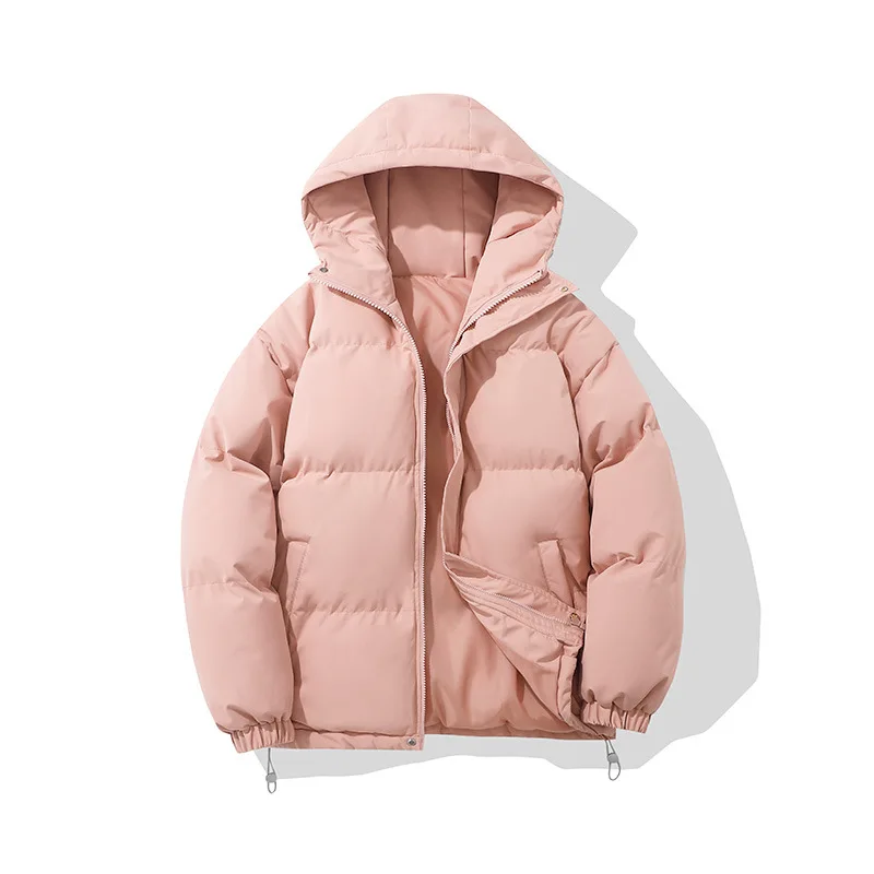 Brand Luxury Women's Winter Down Jacket Coats Parkas Woman Clothes Hooded Cotton Padded Puffer Jackets Bread Outerwear