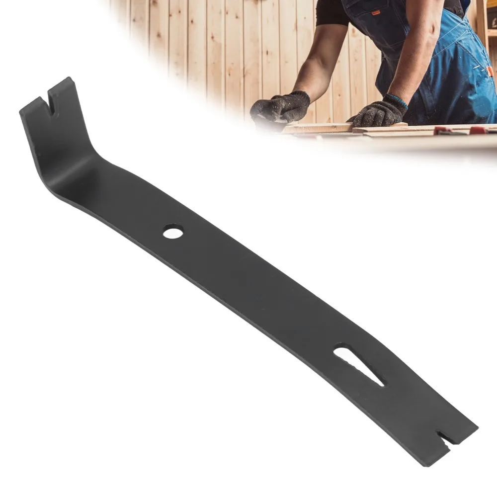 7 Inch Length ​Pry Bar Carbon Steel Black Finish Claw Bar Forged Steel Construction Integrated Nail Puller Nail Puller