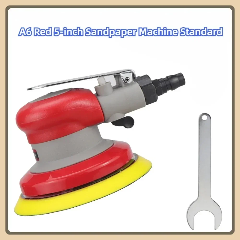 5/6 inch Pneumatic Sander Air Sander Sanding Machine Polisher Tool 125mm/150mm Air Power Sander