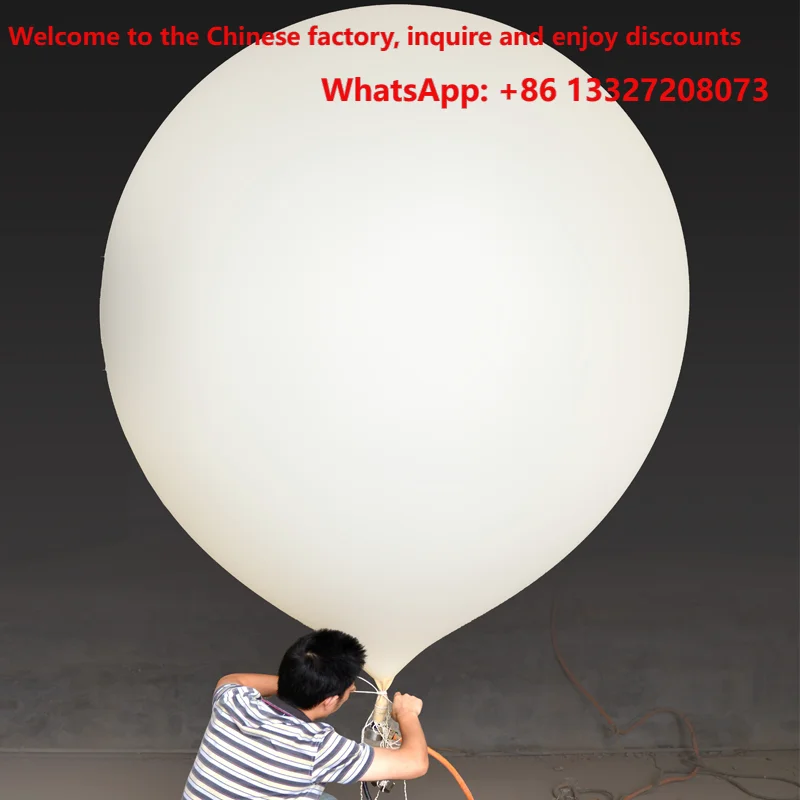 500 gram 750 gram giant meteorological balloon for climate testing, near space exploration, sounding balloon