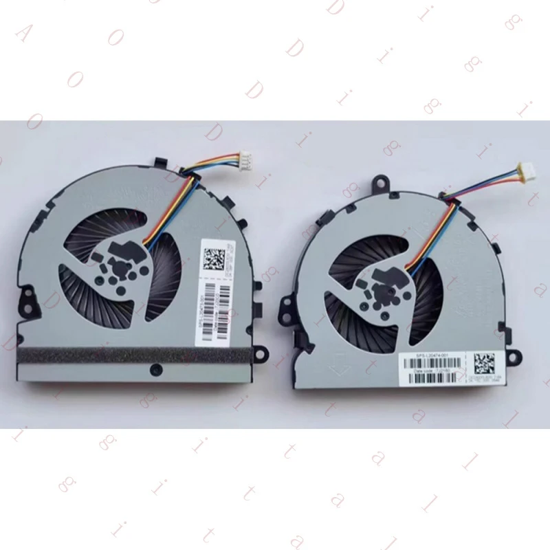 RN   For HP 15-DA 15-DB TPN-C135  TPN-C136 Laptop Cooling Fan L20473-001 L20474-001