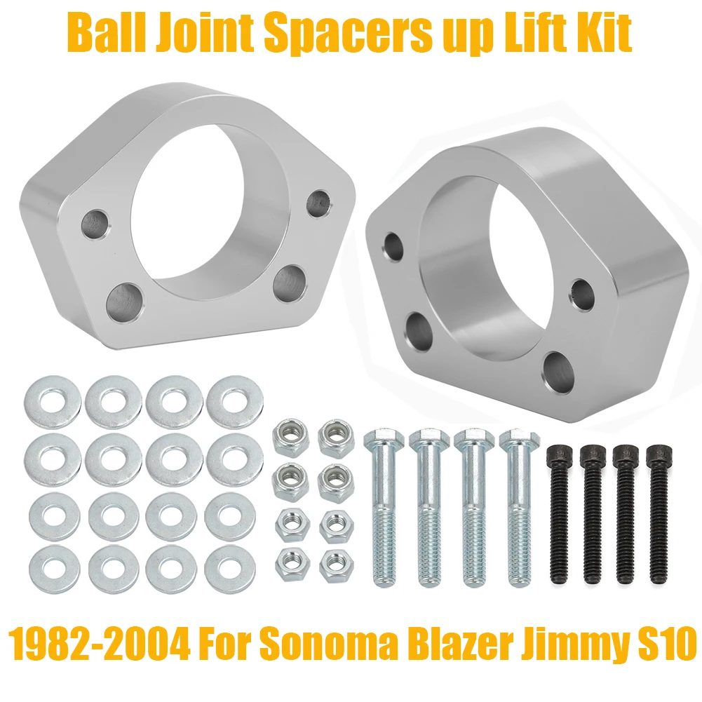 

2x Шаровые Распорки 1 дюйм для 2 "и вверх комплект подъема подходит для S10 S15 Sonoma Blazer Jimmy алюминий