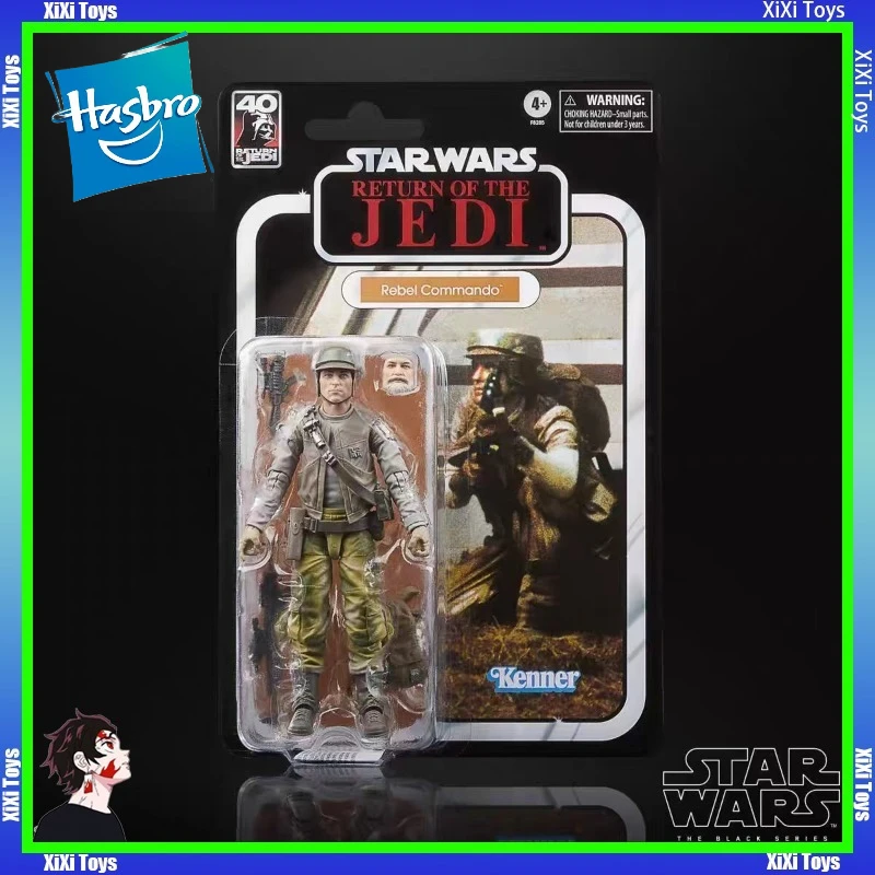 original-hasbro-star-wars-the-black-series-returnof-thejedi-rebel-commando-action-toys-figure-ornaments-collection