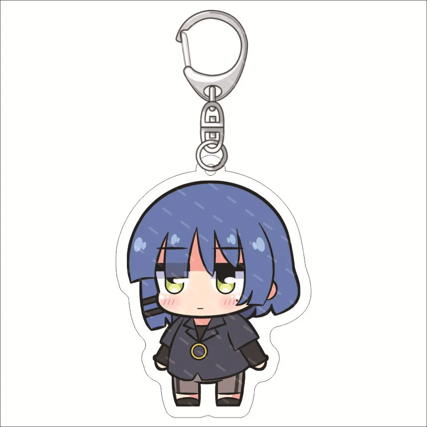 6CM Anime Cute Cartoon BOCCHI THE ROCK!  Figures Kita Ikuyo Gotō Hitori Ijichi Nijika Cosplay Acrylic Keychains Fans Gifts