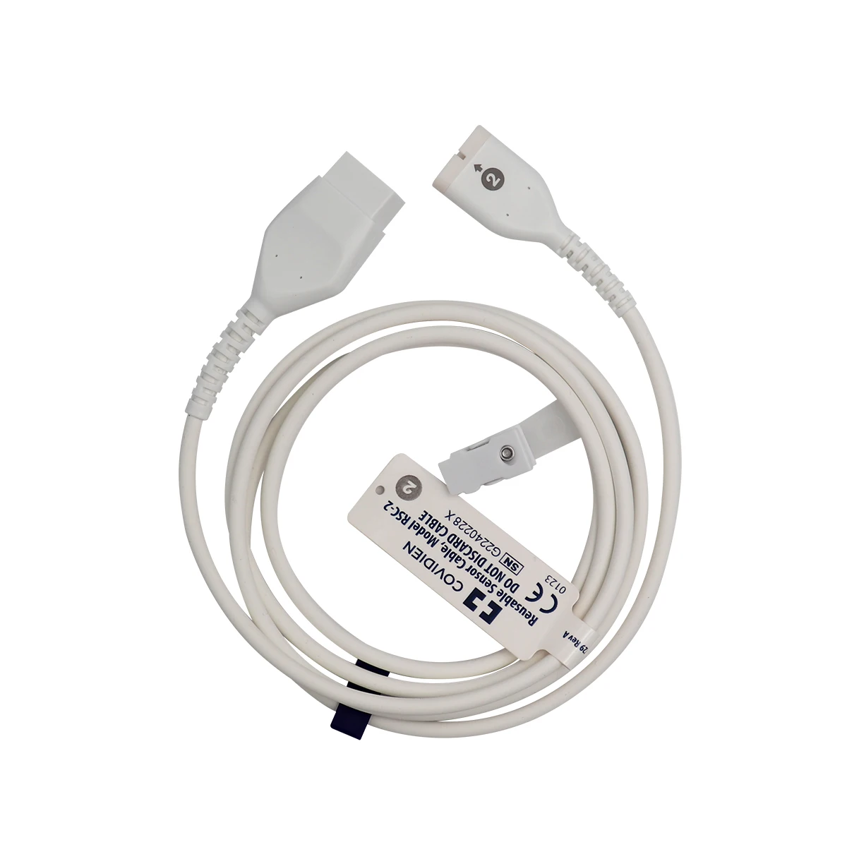 Compatible RSC‑2 Reusable Sensor Cable, Signal Transmission Wire Channel 2 For Teaching Lab Equipment