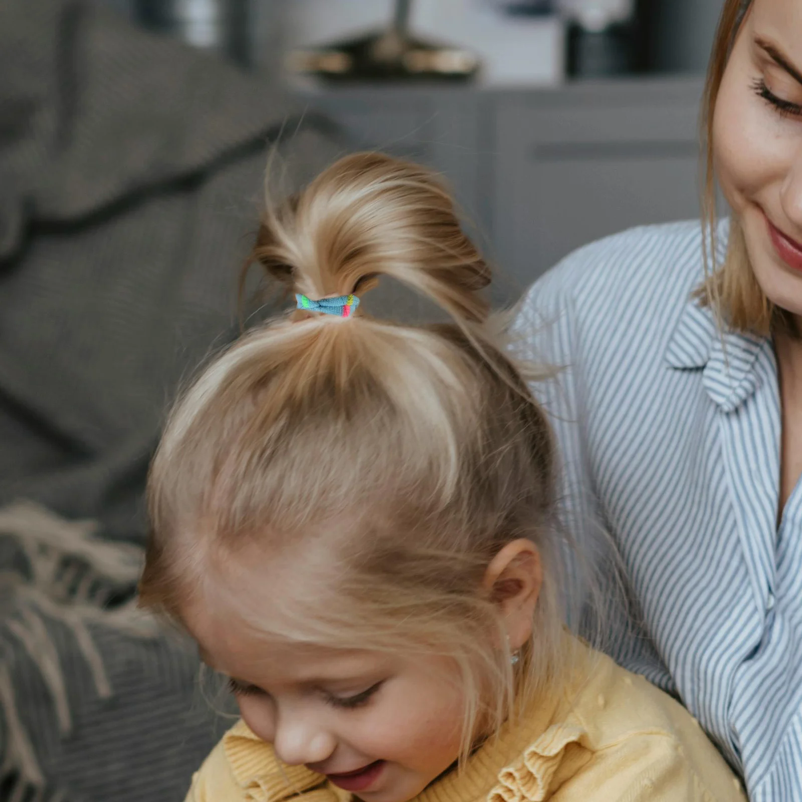 

200Pcs Polyester Hair Ties High Elastic Small Scrunchies for Girls Kids Multi Use Hair Bands and Bracelets Supply