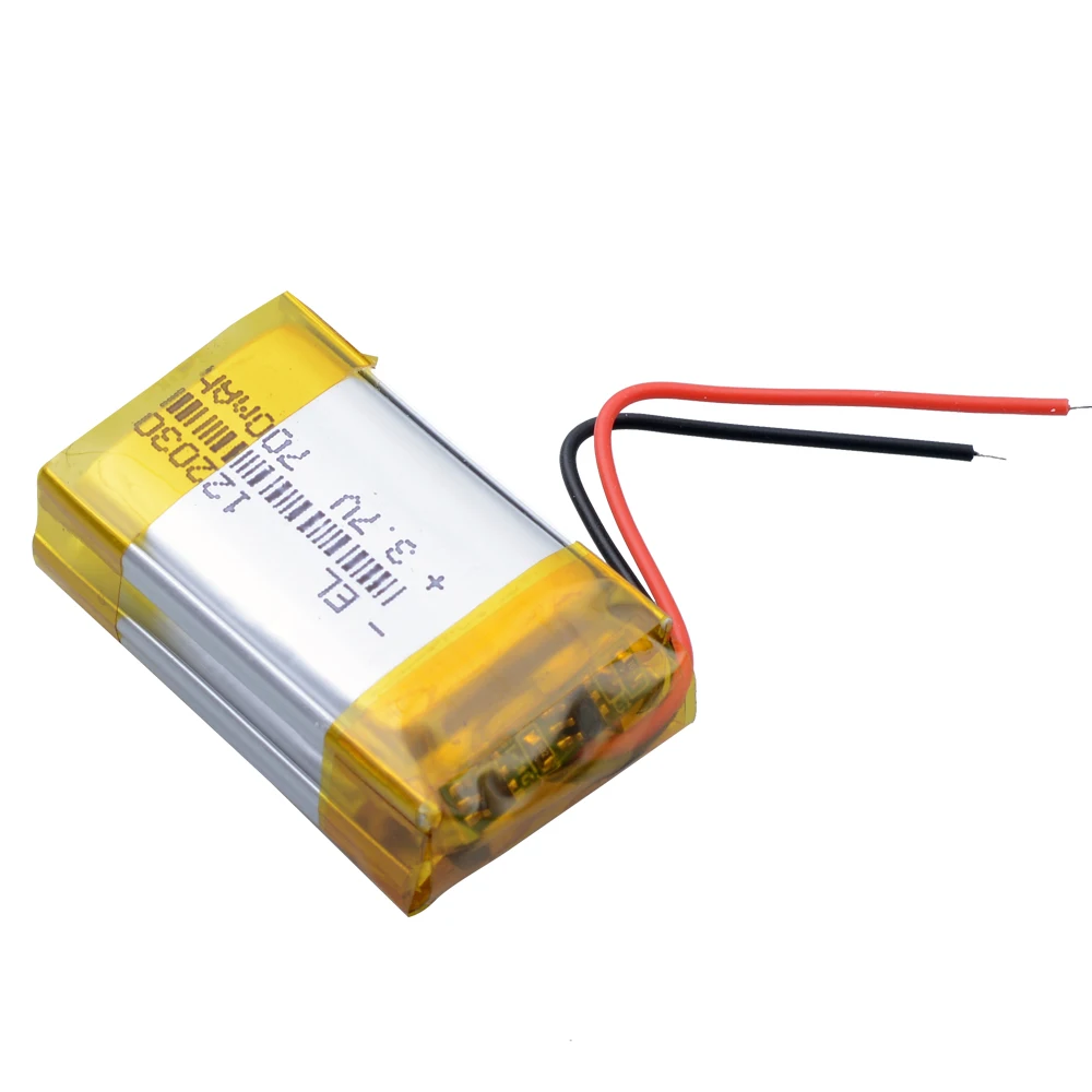 3.7V 700mAH 122030 Rechargeable Lithium Li-ion Polymer Battery