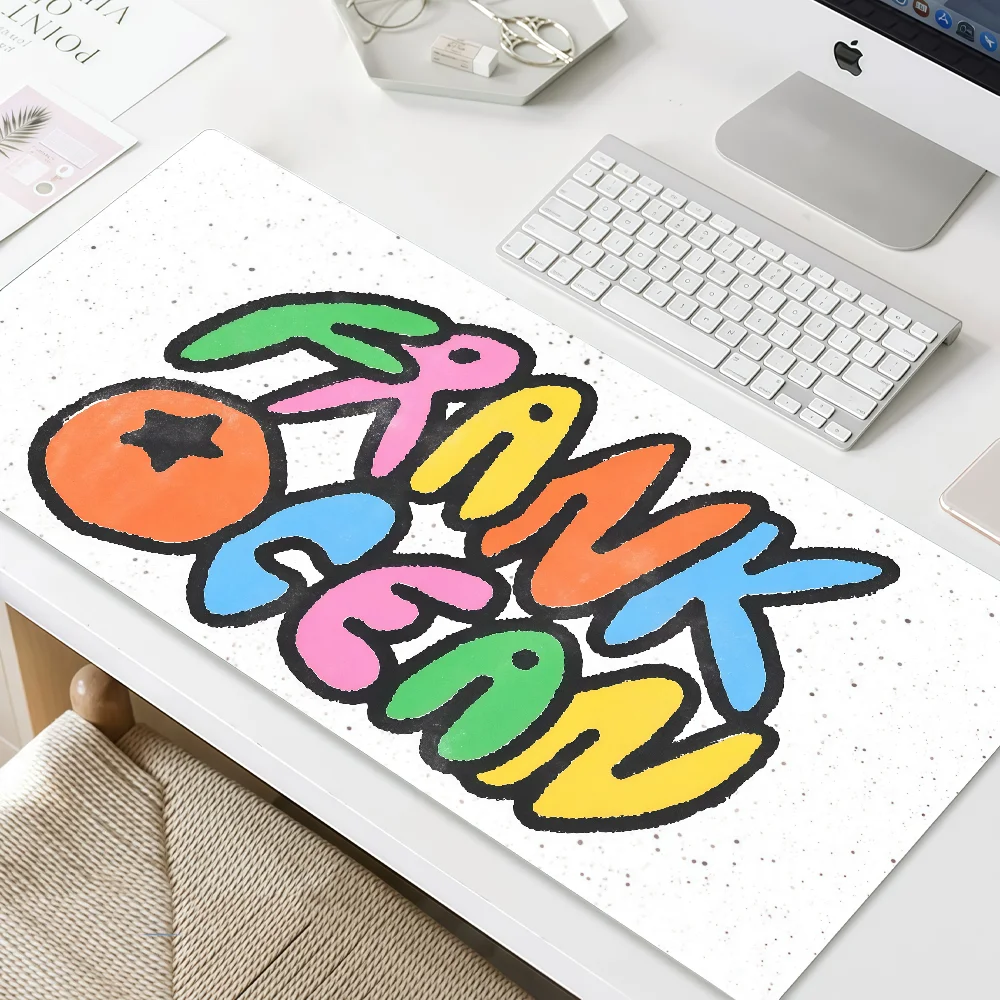Mouse Pad MousePad Non-slip Lockedge Office Student Gaming Thickened Large Cool Writing F-Frank Ocean Pad Singer Cushion