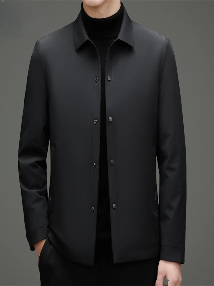 

Lightweight Men's down Jaet Busin Casual Simple Sle Versatile Outerwear TUCANO Autumn Winter New Model Elastic Fiber