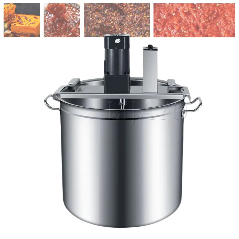 Stainless Steel Hot Pot Seasoning Stir-Frying Machine Electric Sauces Cooking Mixer Machine